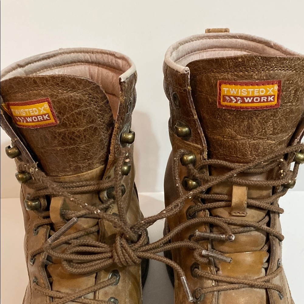 Mens Twisted X Work MXALW01 Size 10EE Waterproof Boots - Picture 4 of 15